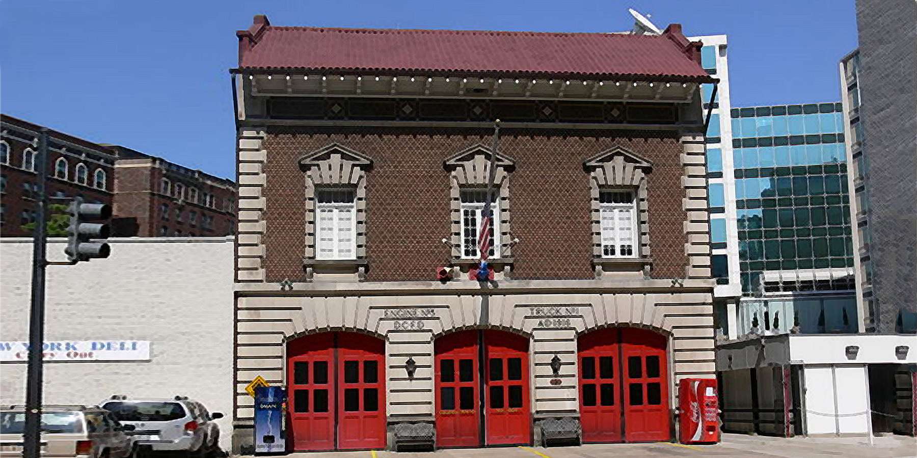 Photo of a Fire Station in Washington, New Jersey Photo of a Fire Station in Washington, New Jersey