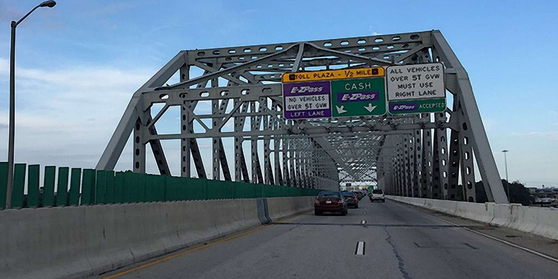 Photo of the Baltimore Harbor Tunnel Thruway in Curtis Bay, Maryland Photo of the Baltimore Harbor Tunnel Thruway in Curtis Bay, Maryland