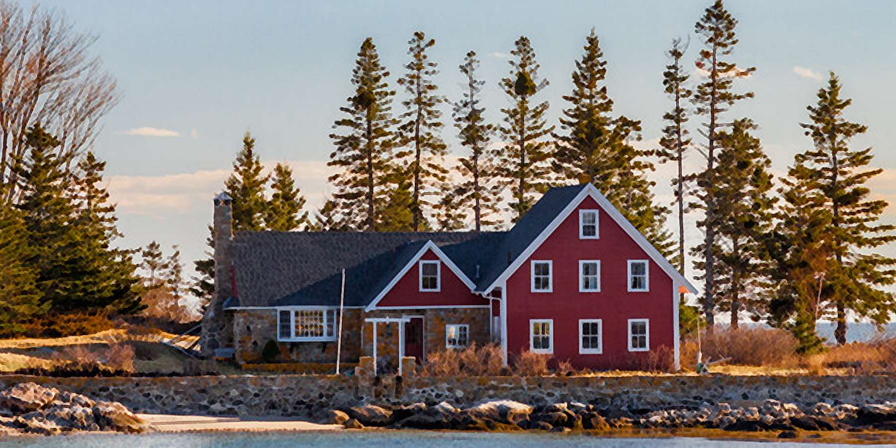Photo of the Witch's House in Southport, Maine Photo of the Witch's House in Southport, Maine