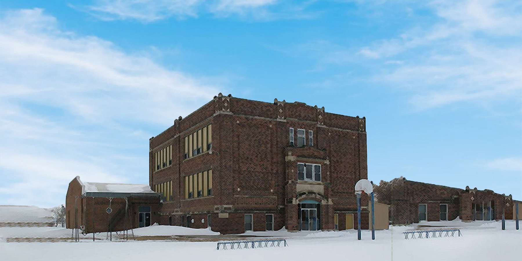 Photo of Delmont Public School, Delmont, Pennsylvania Photo of Delmont Public School, Delmont, Pennsylvania