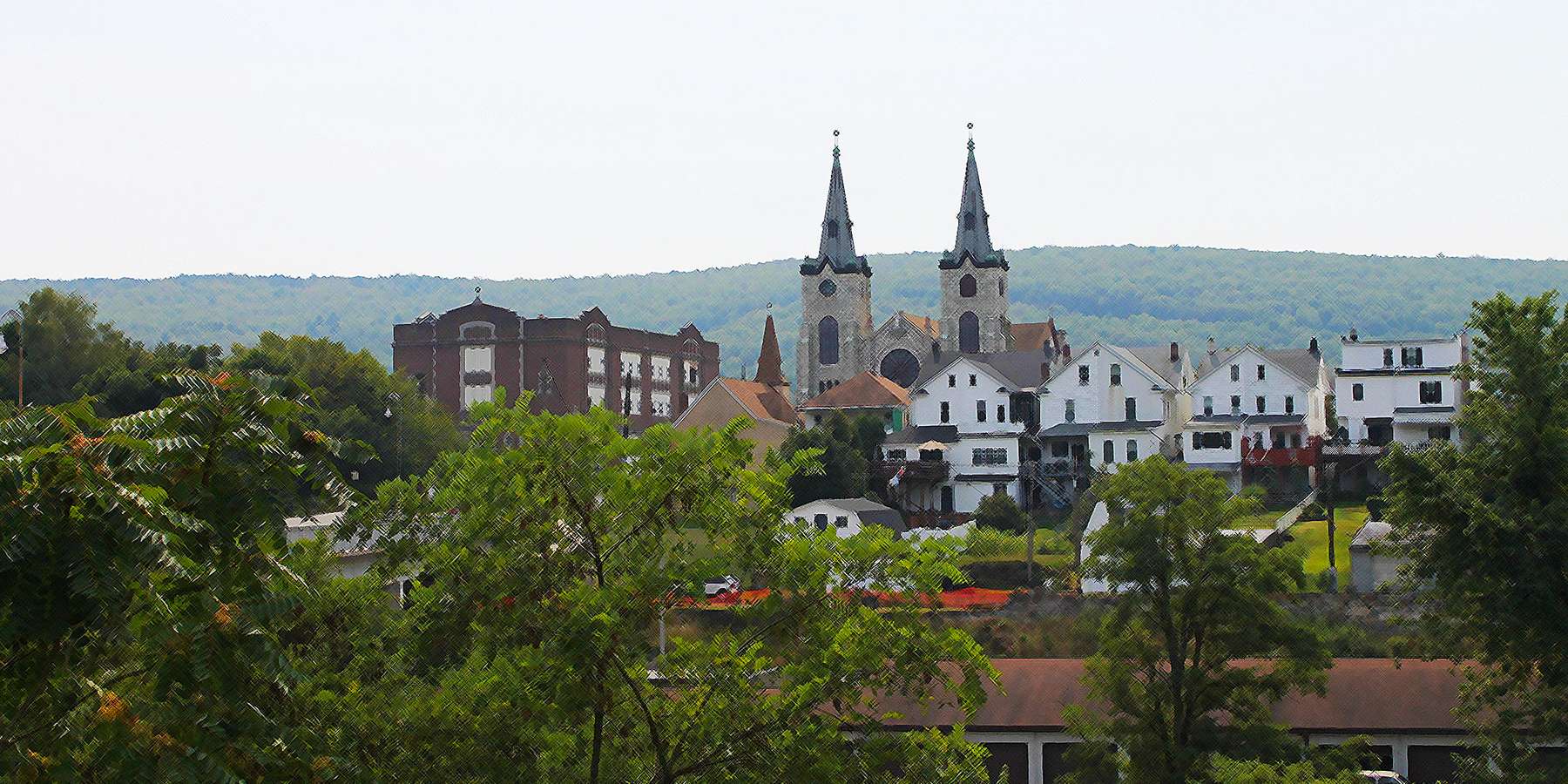 Photo of a View of Mount Carmel, Pennsylvania Photo of a View of Mount Carmel, Pennsylvania
