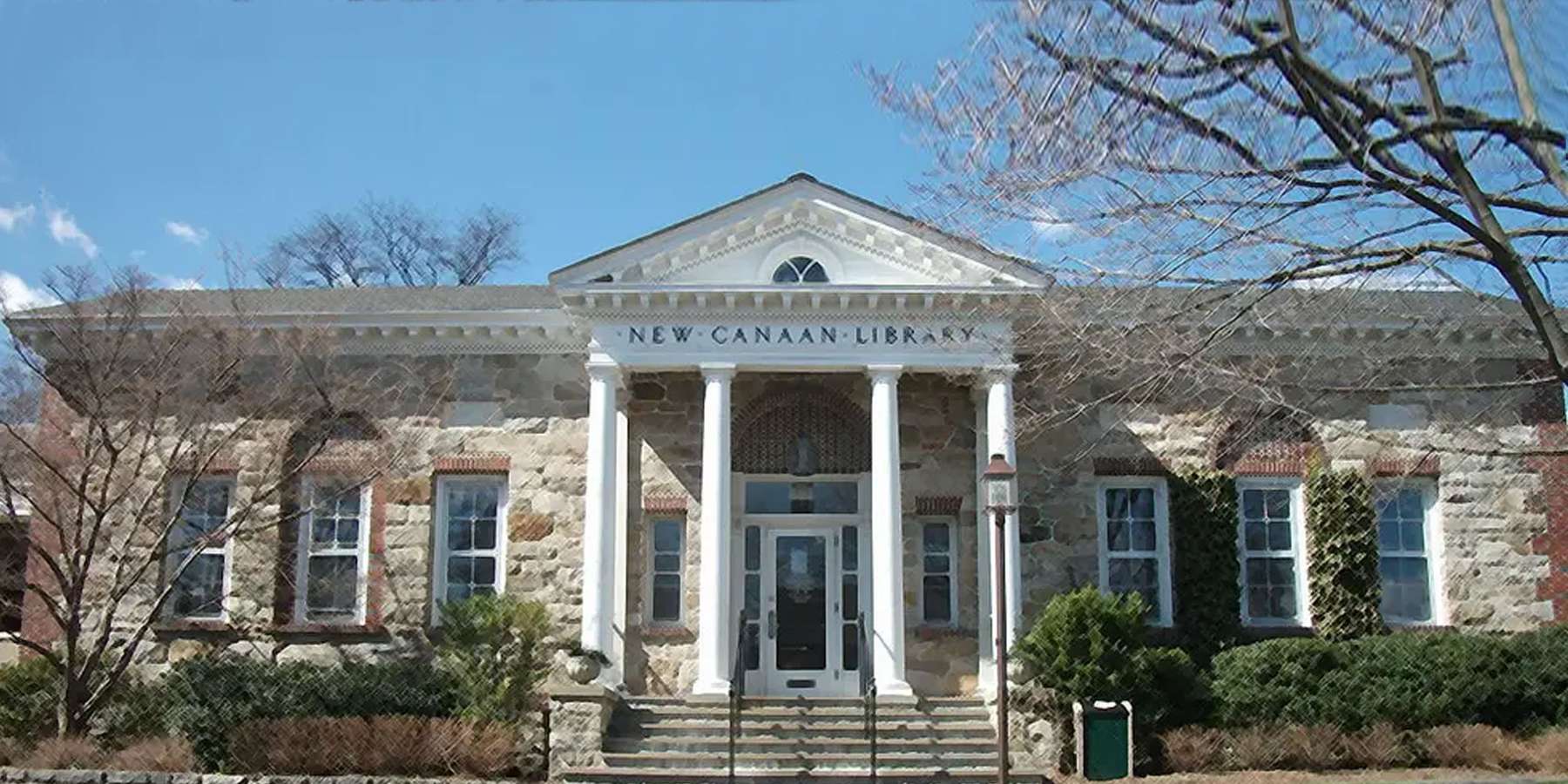 Photo of the New Canaan Library in New Canaan, Connecticut Photo of the New Canaan Library in New Canaan, Connecticut