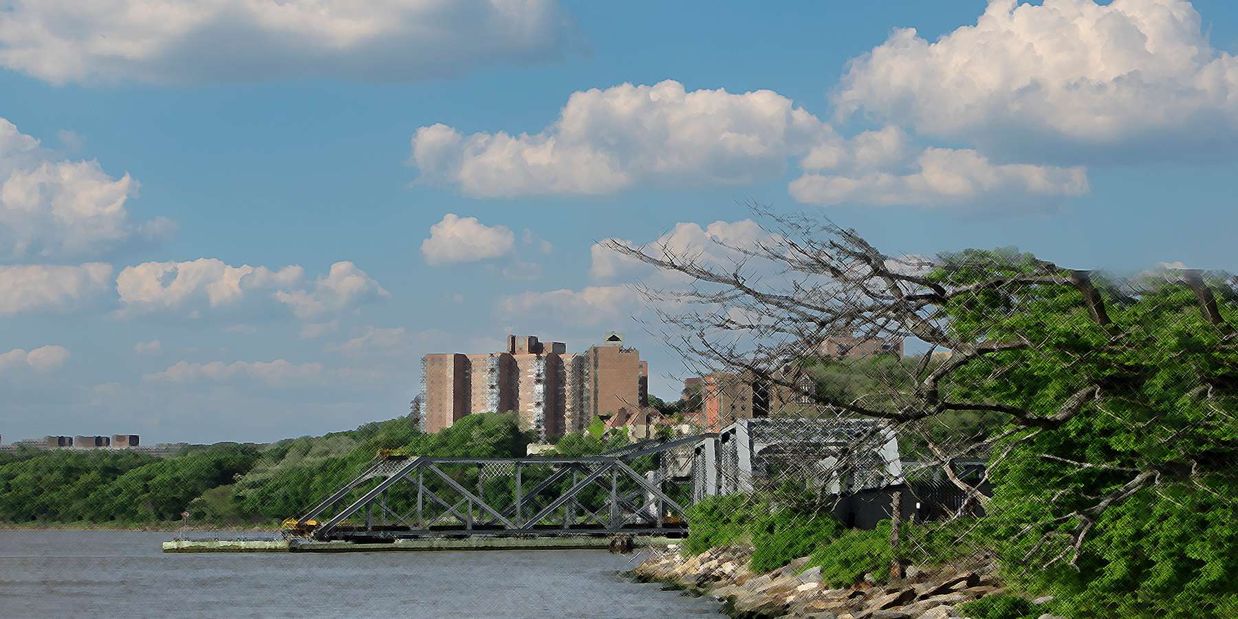 Photo of Spuyten Duyvil Bridge in Inwood, New York Photo of Spuyten Duyvil Bridge in Inwood, New York
