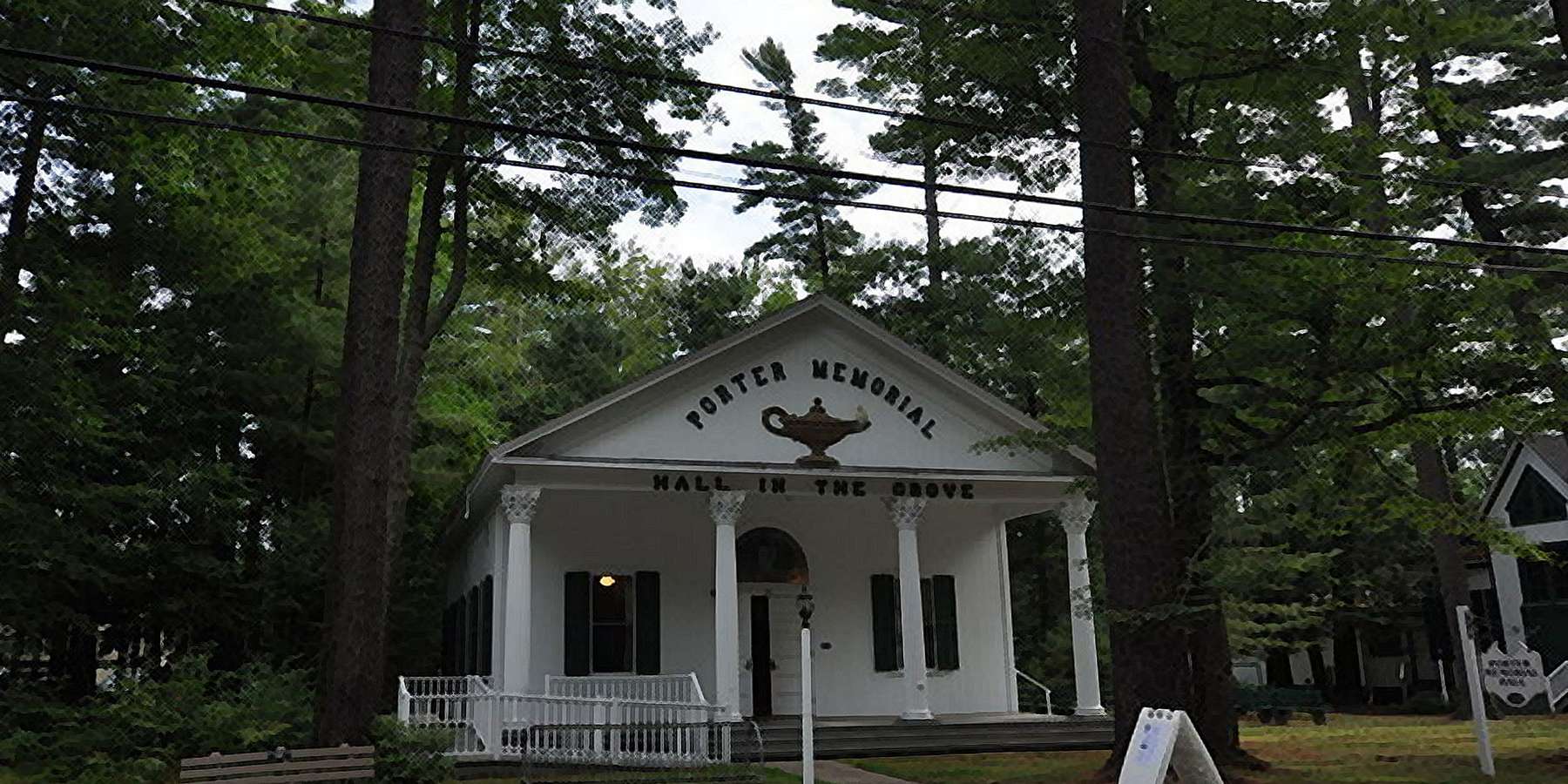 Photo of Porter Hall in the Grove in Ocean Park, Maine Photo of Porter Hall in the Grove in Ocean Park, Maine