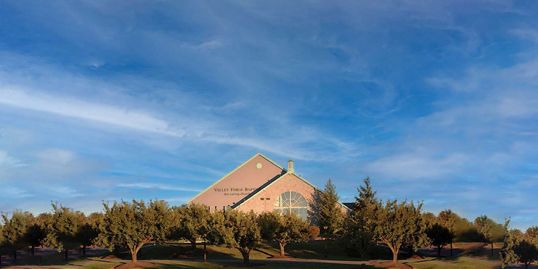 Photo of the Baptist Church in Valley Forge, Pennsylvania Photo of the Baptist Church in Valley Forge, Pennsylvania