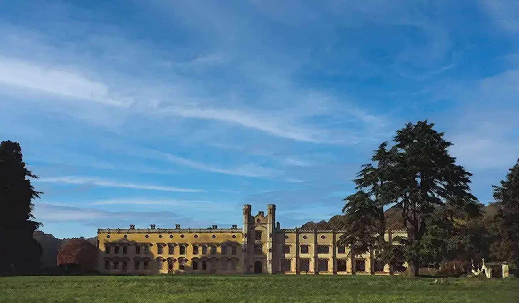 Photo of the Ashton Court Mansion in Ashton, Maryland Photo of the Ashton Court Mansion in Ashton, Maryland
