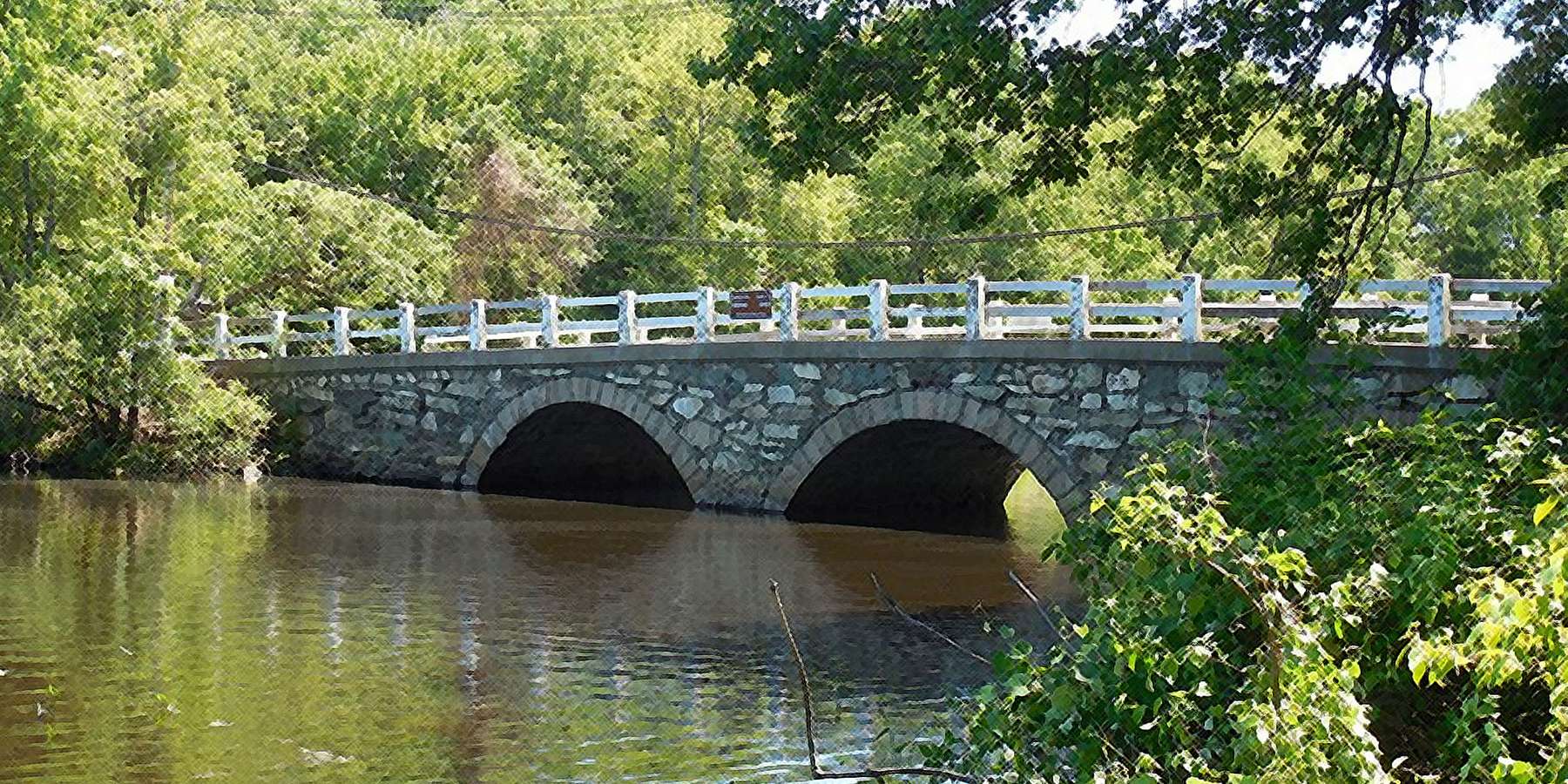 Photo of Central Avenue and Center Street Bridge in Dover, Massachusetts Photo of Central Avenue and Center Street Bridge in Dover, Massachusetts