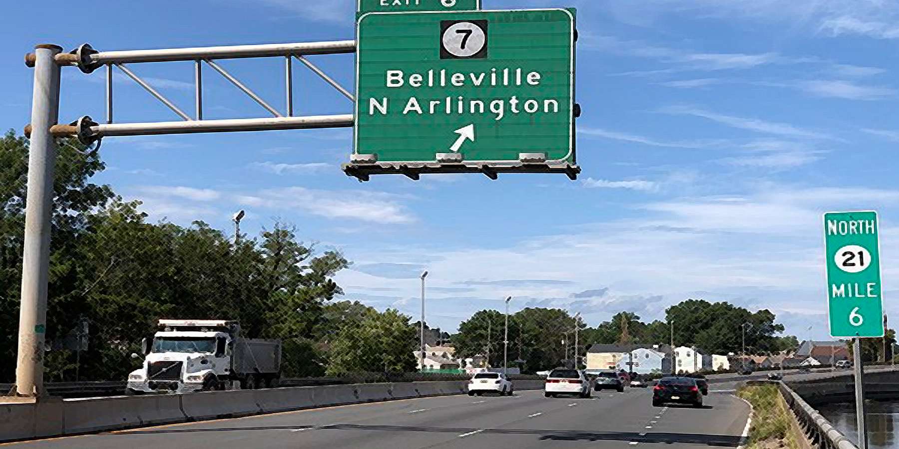 Photo of a Highway to North Arlington, New Jersey Photo of a Highway to North Arlington, New Jersey