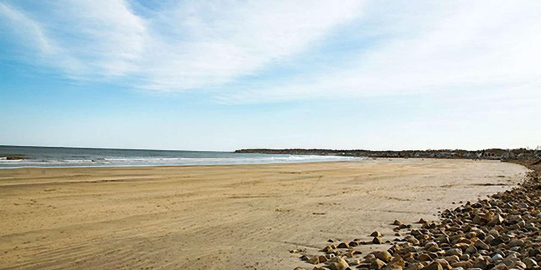 Photo of the Beach in York Beach, Maine Photo of the Beach in York Beach, Maine