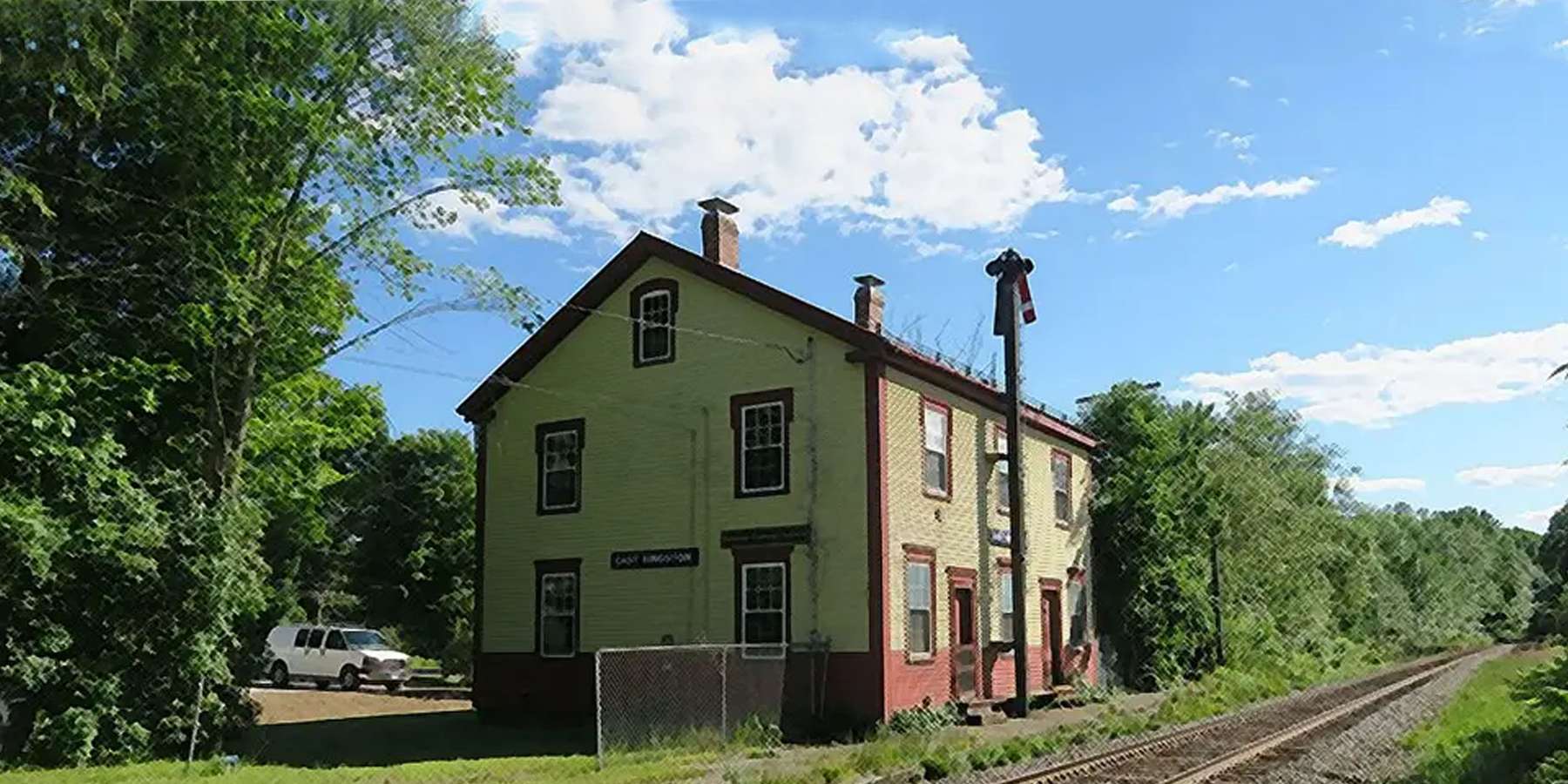 Photo of the Train Station in East Kingston, New Hampshire Photo of the Train Station in East Kingston, New Hampshire