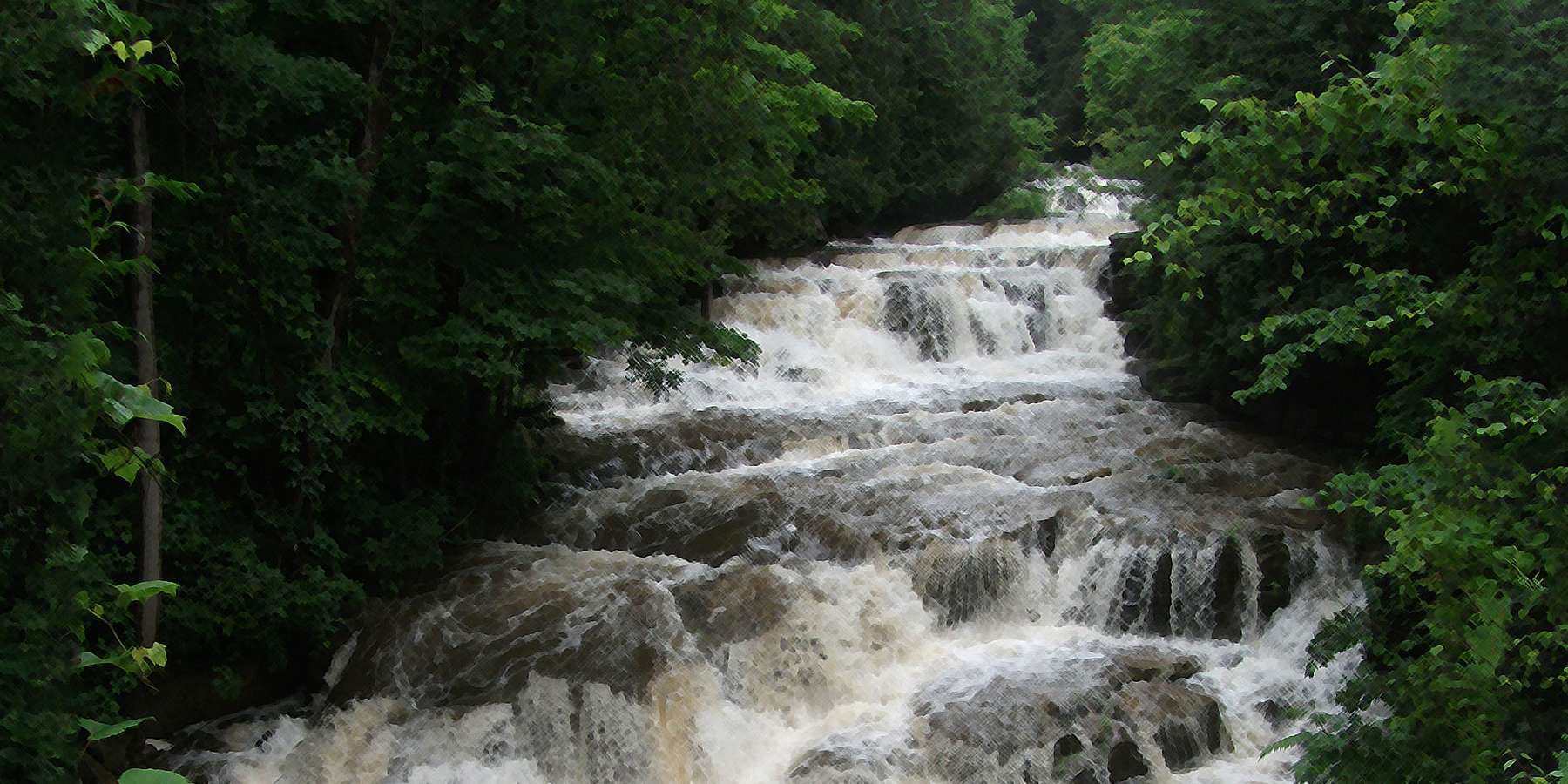 Photo of Stockbridge Falls in Munnsville, New York Photo of Stockbridge Falls in Munnsville, New York