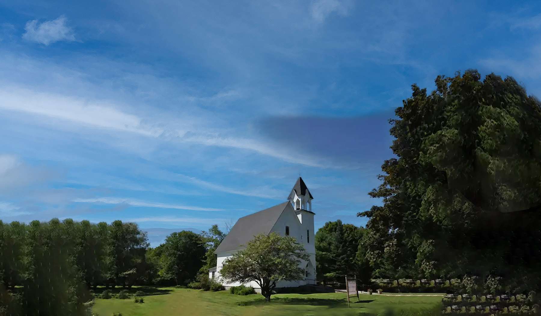 Photo of a union chapel in East Raymond, Maine Photo of a union chapel in East Raymond, Maine