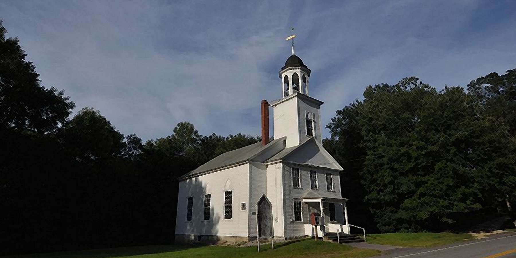 Photo of Union Church in Durham, Maine Photo of Union Church in Durham, Maine