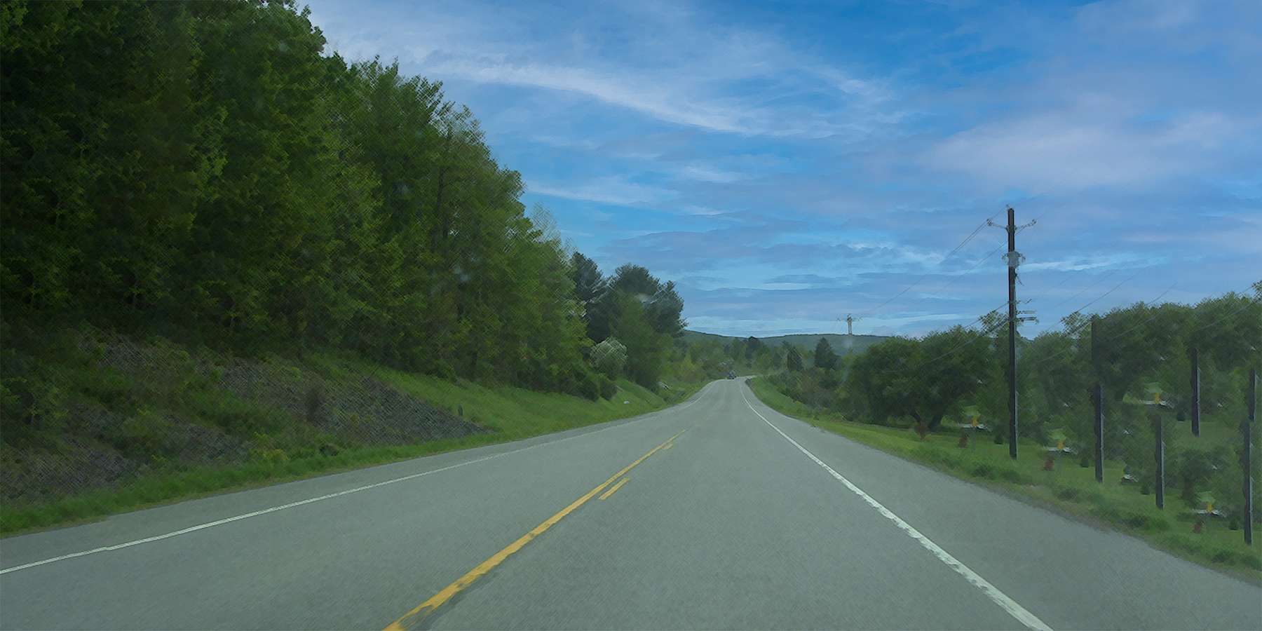 Photo of New York State Route 23 in Cairo, New York Photo of New York State Route 23 in Cairo, New York