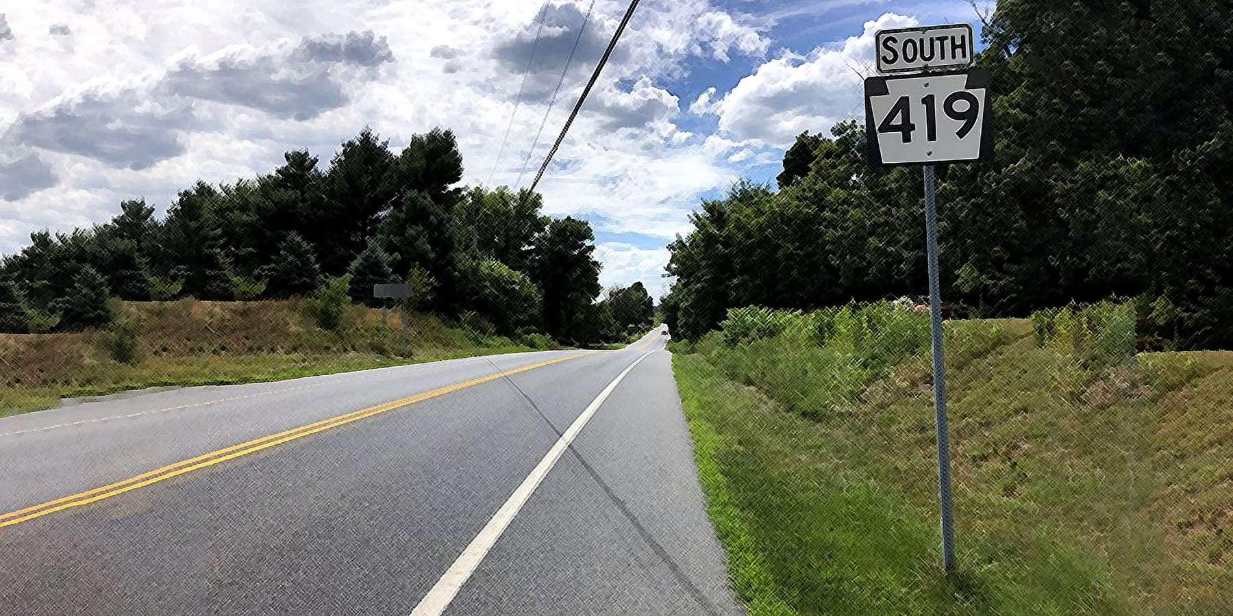 Photo of Pennsylvania State Route 419 in Rehrersburg, Pennsylvania Photo of Pennsylvania State Route 419 in Rehrersburg, Pennsylvania