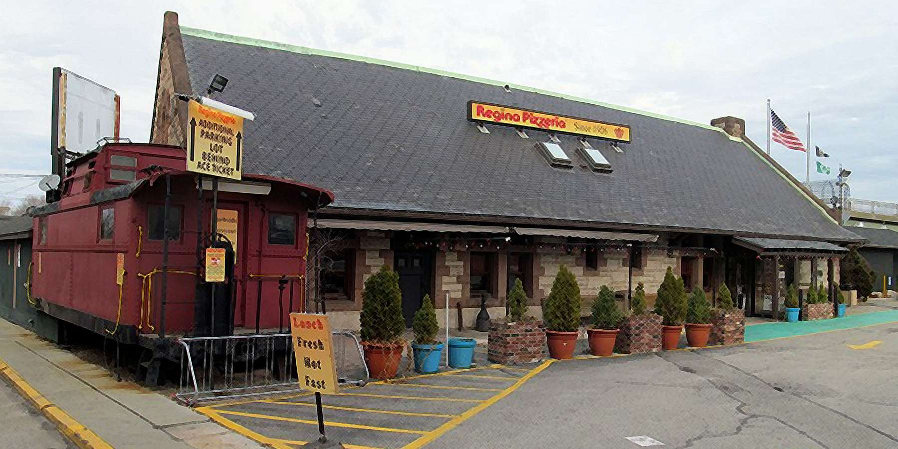 Photo of Allston Depot in Allston, Massachusetts Photo of Allston Depot in Allston, Massachusetts