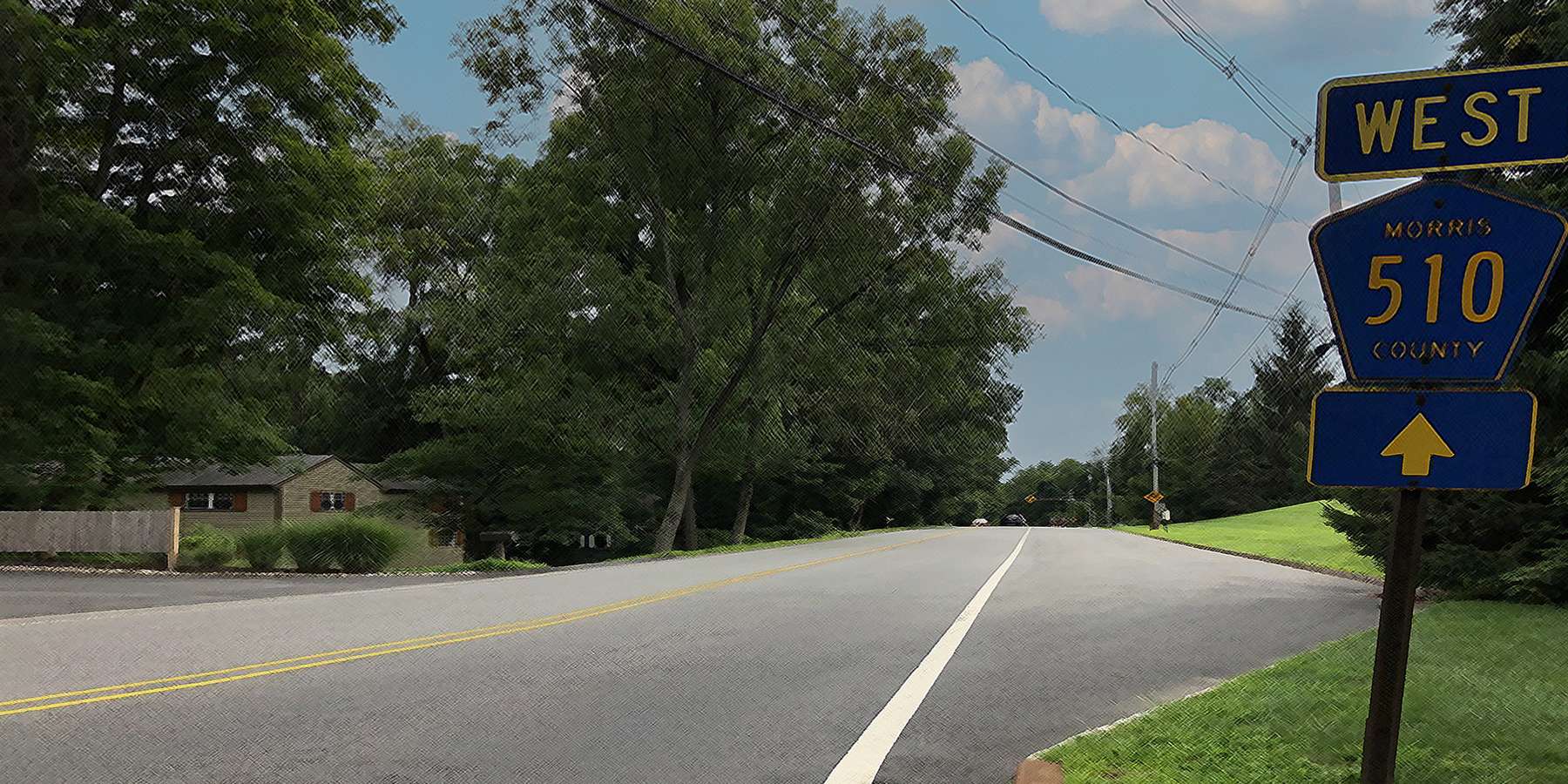 Photo of Mendham Road in Ironia, New Jersey Photo of Mendham Road in Ironia, New Jersey