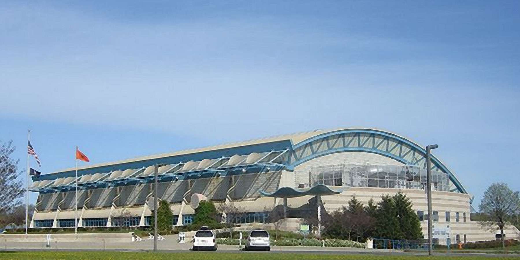 Photo of the County Aquatic Center in East Nassau, New York Photo of the County Aquatic Center in East Nassau, New York