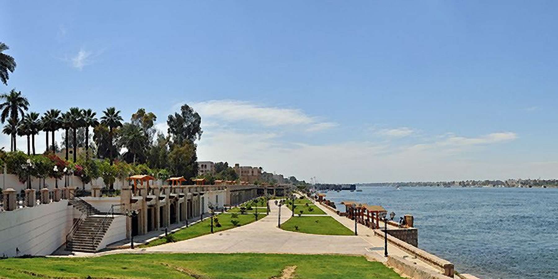 Photo of the New Corniche in Luxor, Pennsylvania Photo of the New Corniche in Luxor, Pennsylvania