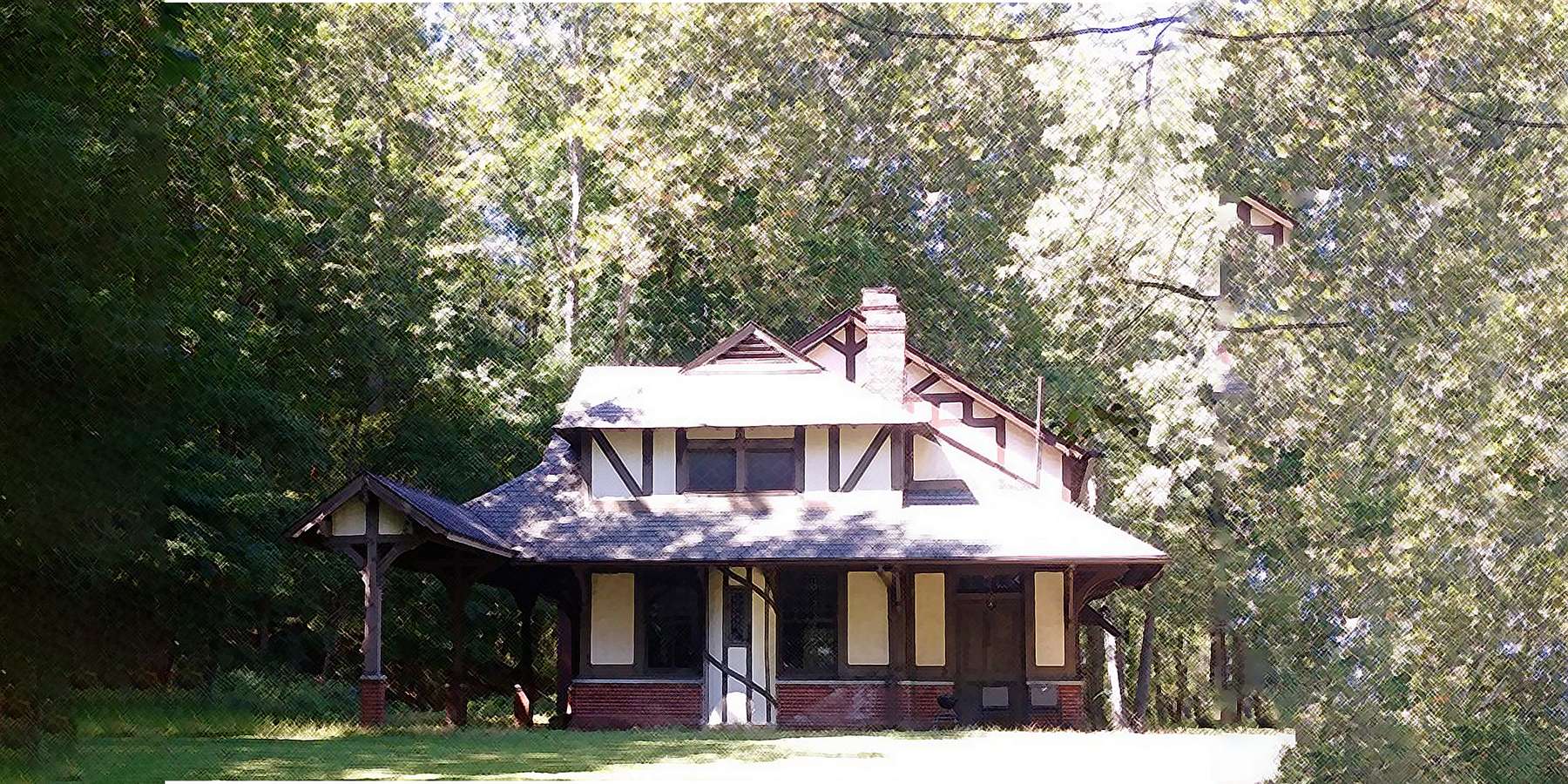 Photo of a Train Station in Brooklandville, Maryland Photo of a Train Station in Brooklandville, Maryland