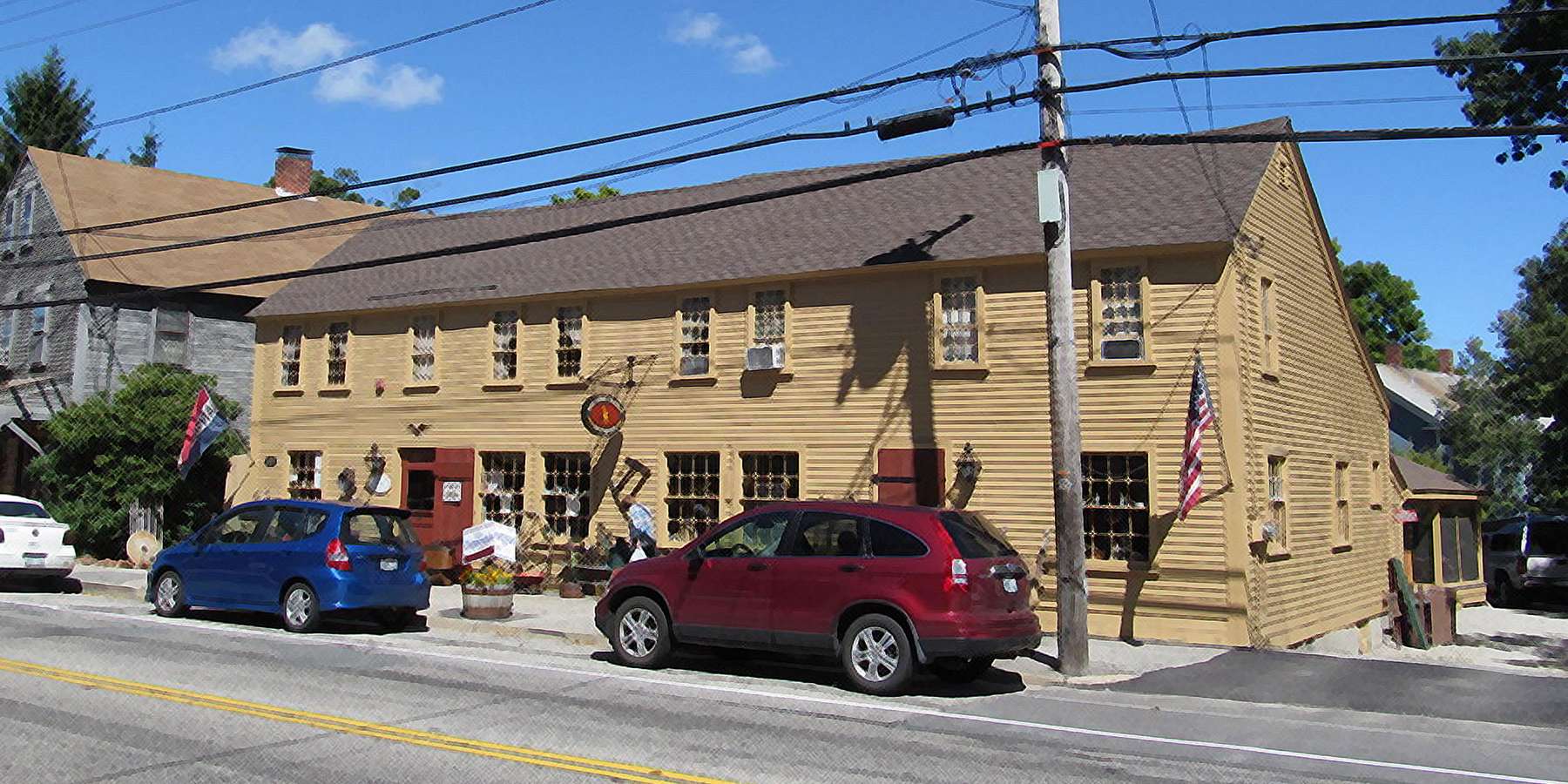 Photo of an Antique Shop in Chepachet, Rhode Island Photo of an Antique Shop in Chepachet, Rhode Island