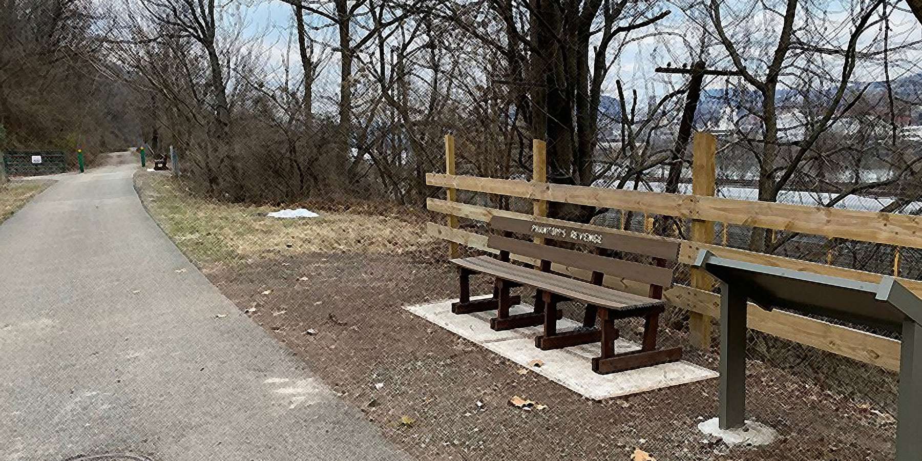 Photo of the Great Allegheny Passage in West Mifflin, Pennsylvania Photo of the Great Allegheny Passage in West Mifflin, Pennsylvania