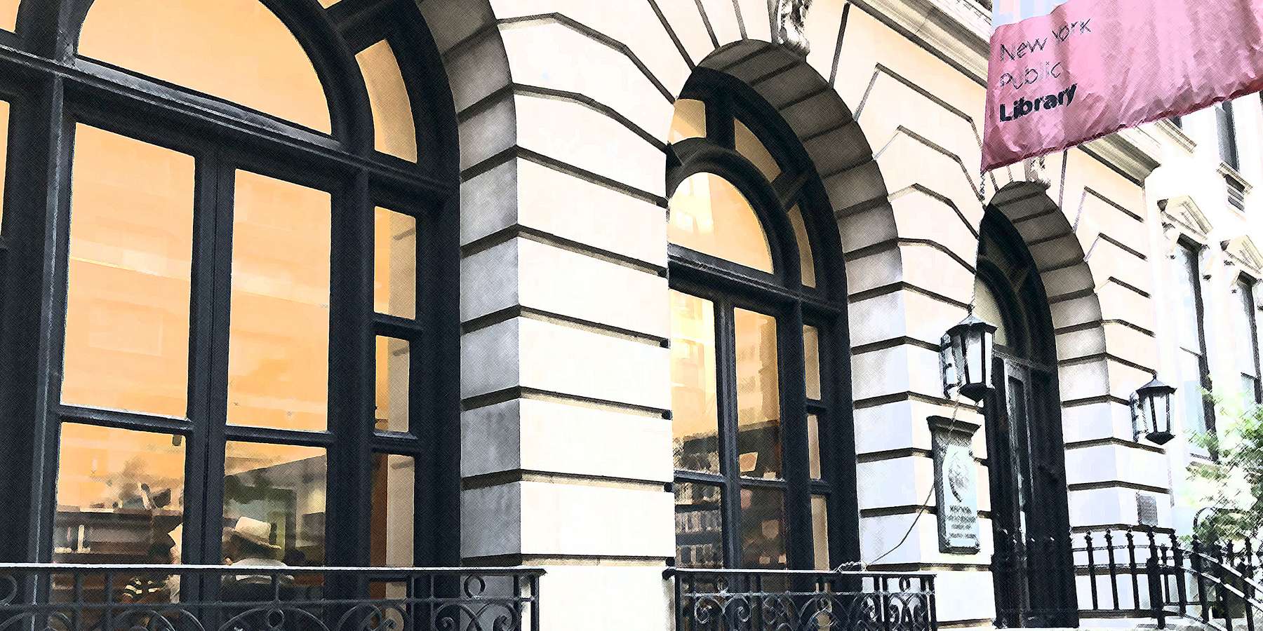 Photo of the Public Library in Yorkville, New York Photo of the Public Library in Yorkville, New York