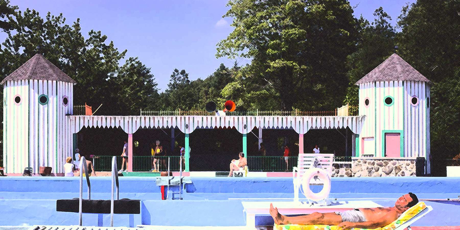 Photo of Bel Fior Pool Pavillion in South Fallsburg, New York Photo of Bel Fior Pool Pavillion in South Fallsburg, New York