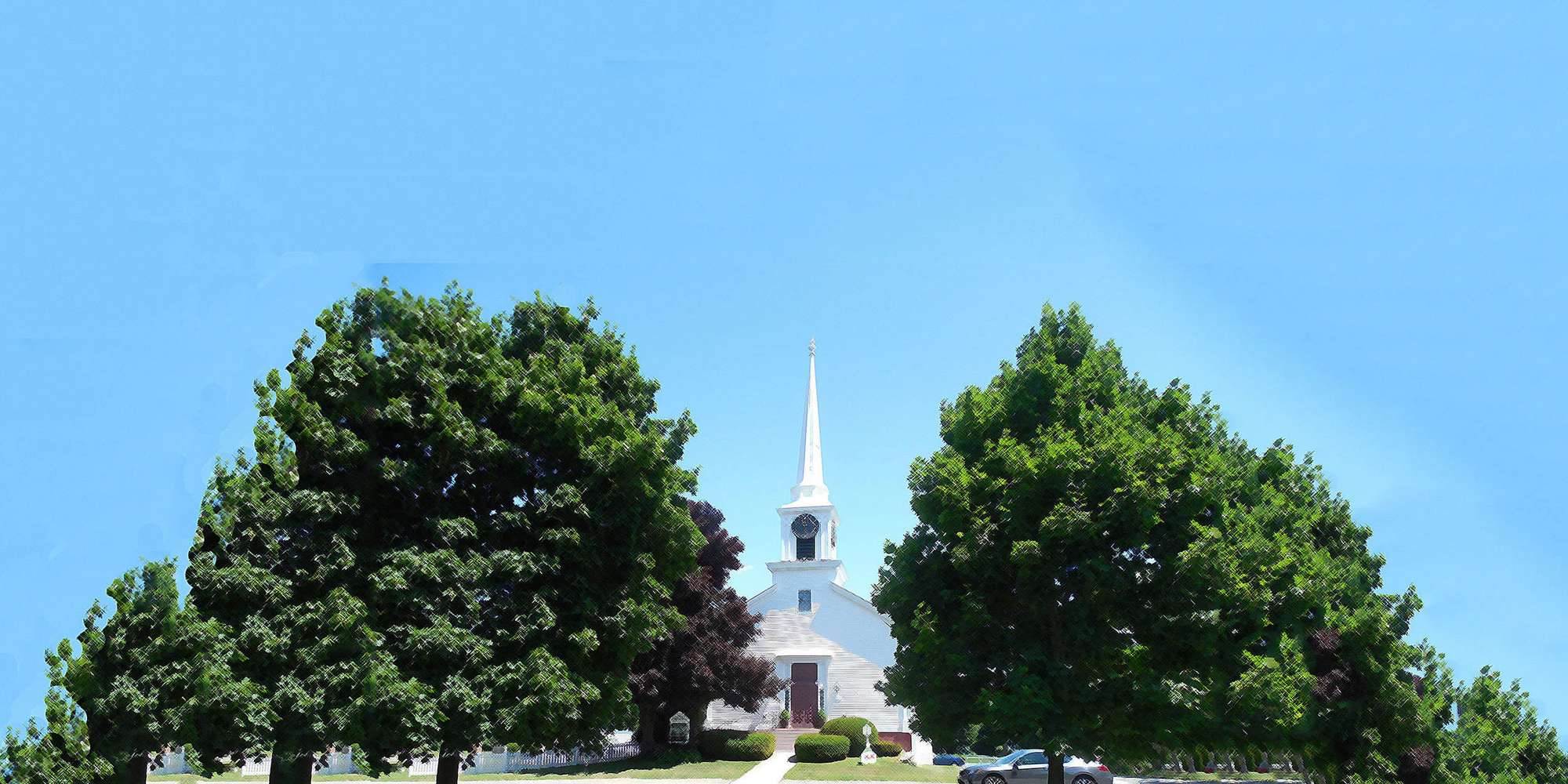Photo of First Baptist Church in Hampton Falls, New Hampshire