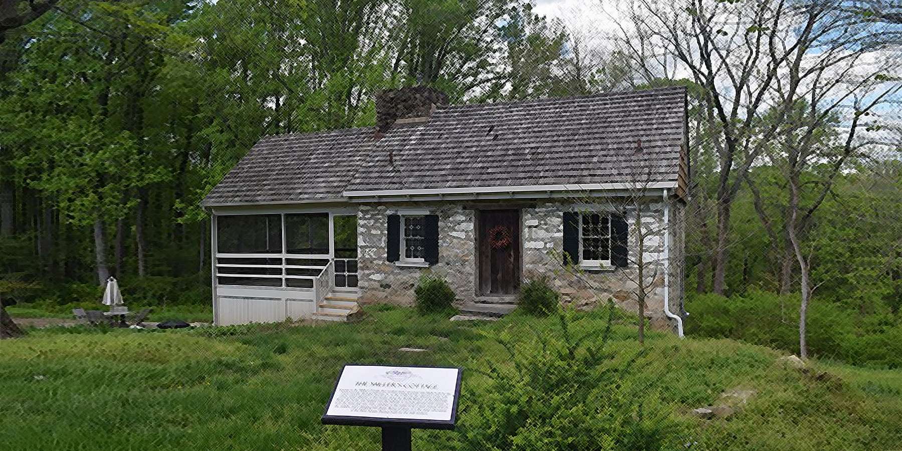 Photo of the Miller Cottage in Brookeville, Maryland Photo of the Miller Cottage in Brookeville, Maryland