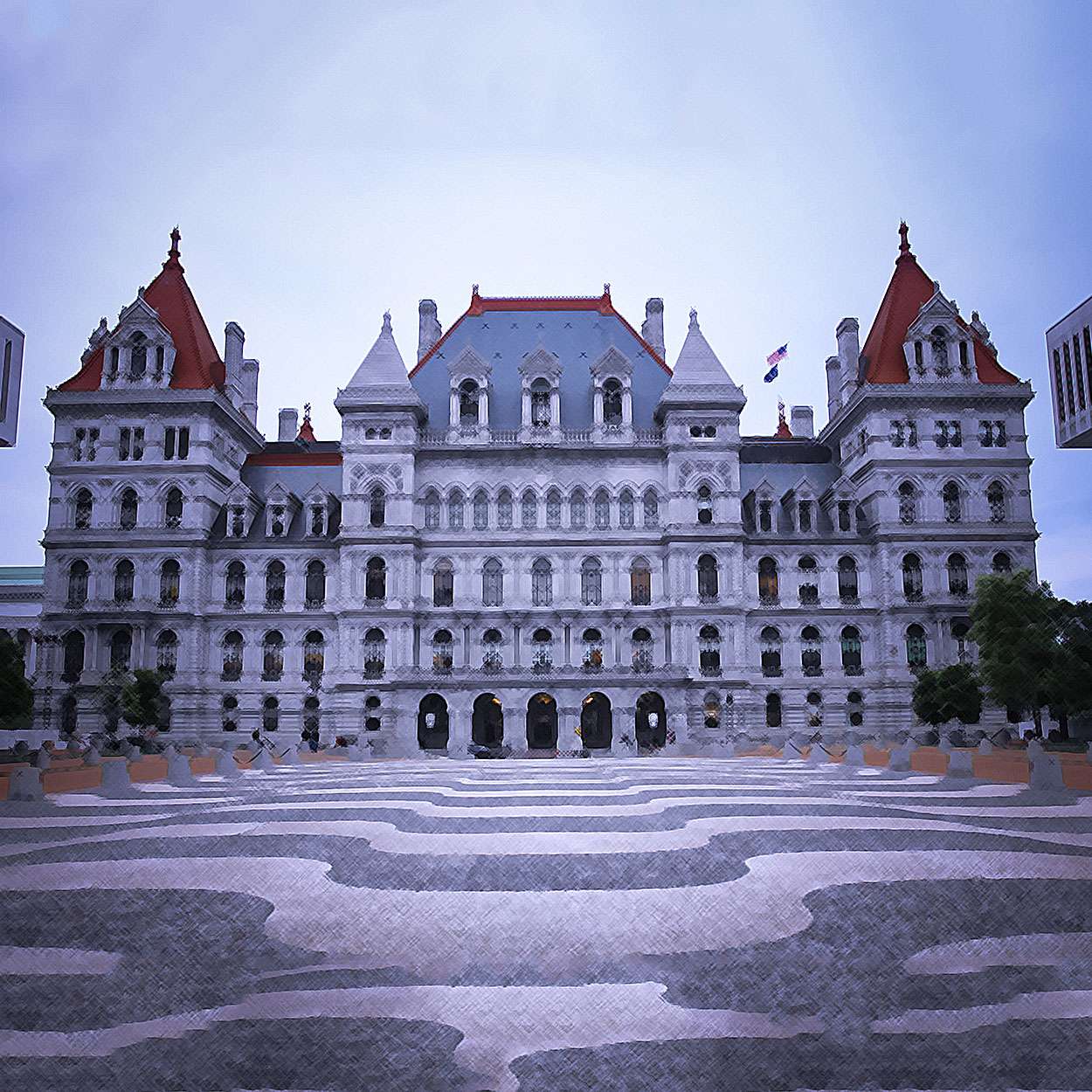 Photo of Capitol building in New York