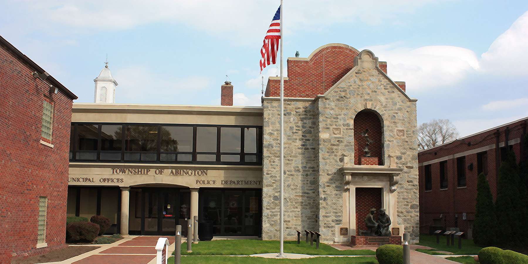 Photo of a township building in Abington, Pennsylvania Photo of a township building in Abington, Pennsylvania