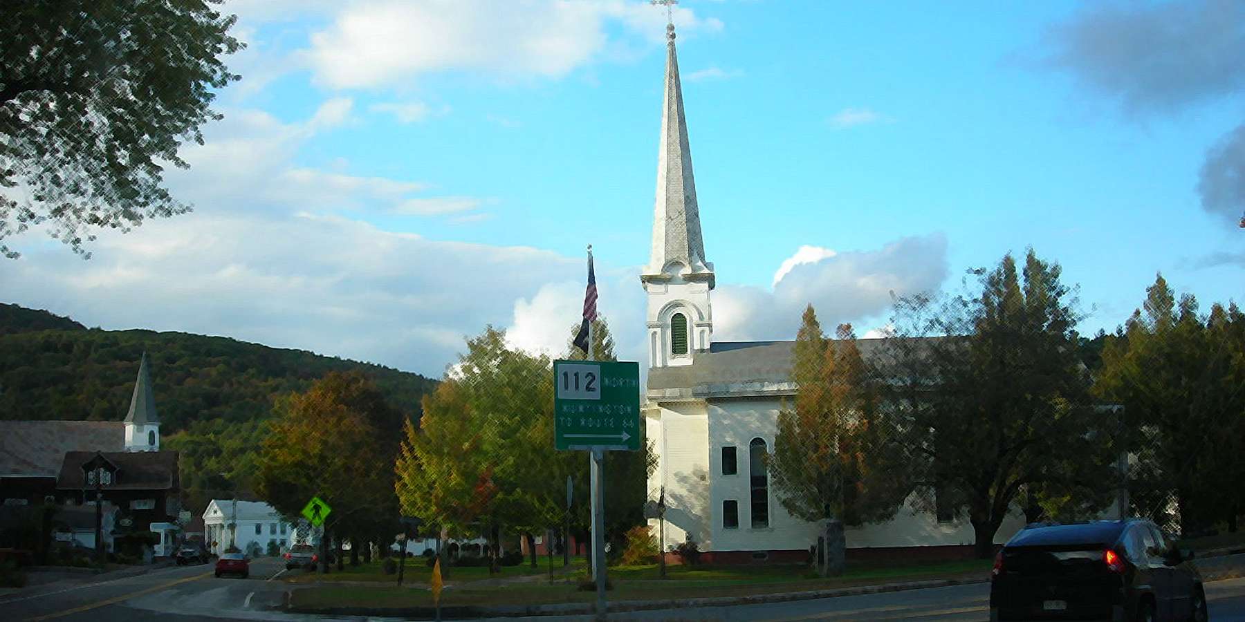Photo of the Church in Huntington, Massachusetts Photo of the Church in Huntington, Massachusetts