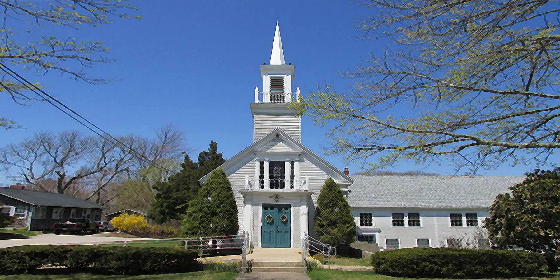 Photo of First Baptist Church in Pocasset, Massachusetts Photo of First Baptist Church in Pocasset, Massachusetts