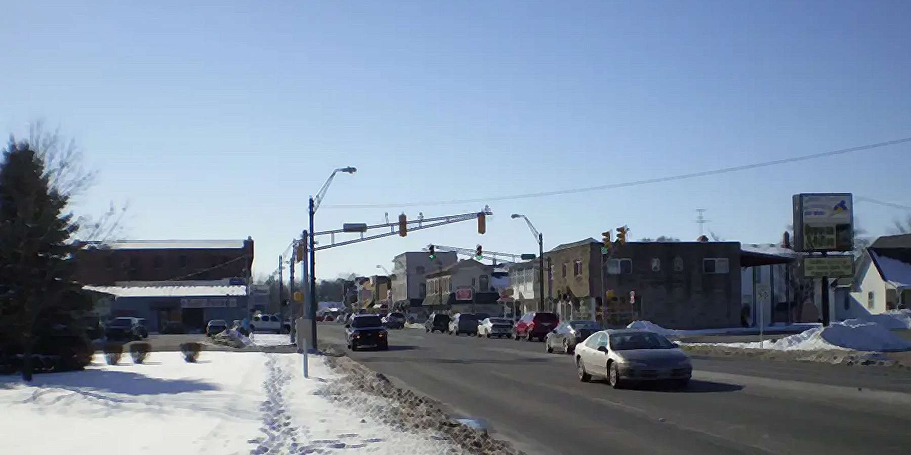 A photo of the main street in Plainfield, New Hampshire. A photo of the main street in Plainfield, New Hampshire.