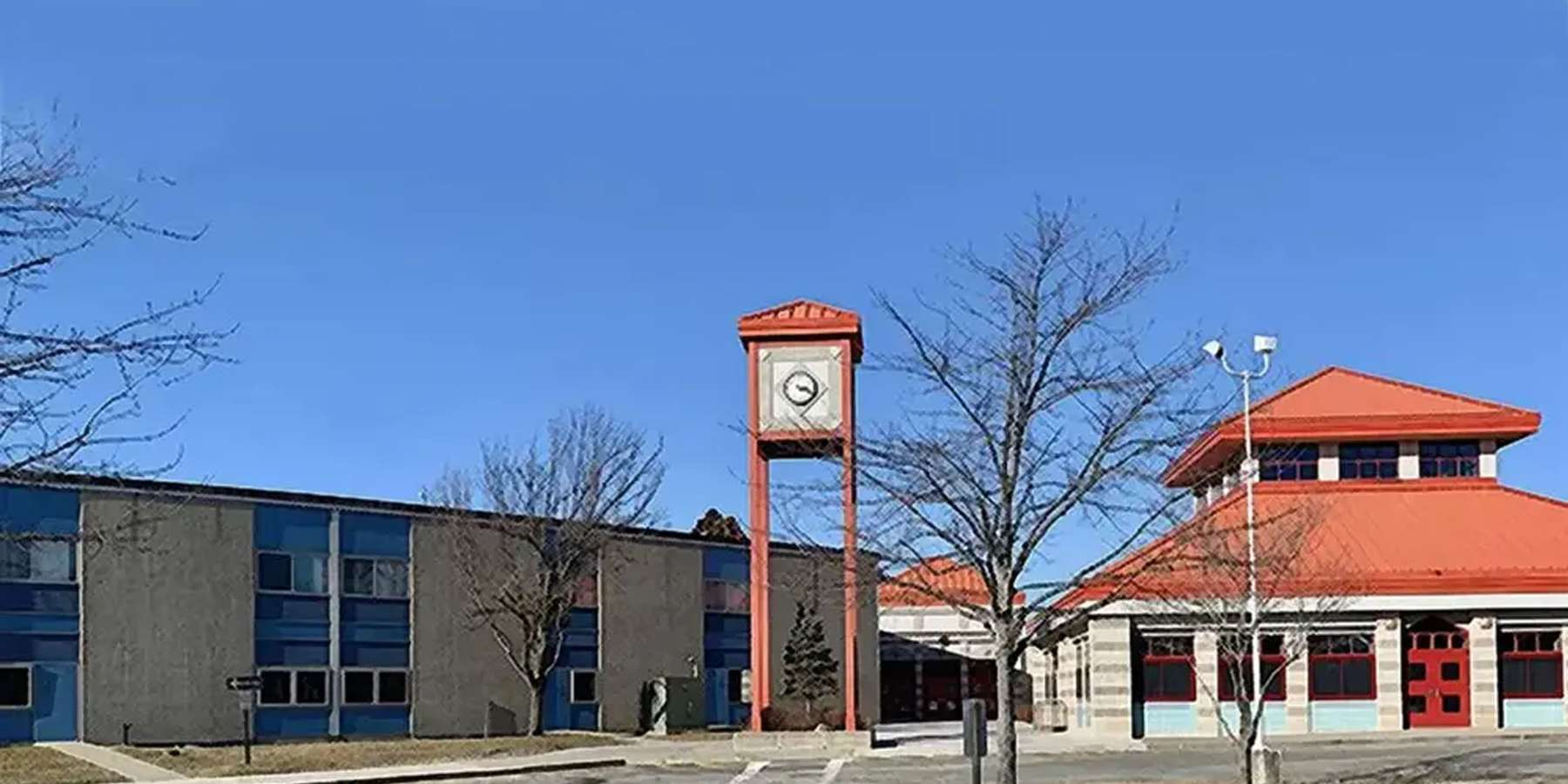 Photo of New Fairfield High School in New Fairfield, Connecticut Photo of New Fairfield High School in New Fairfield, Connecticut