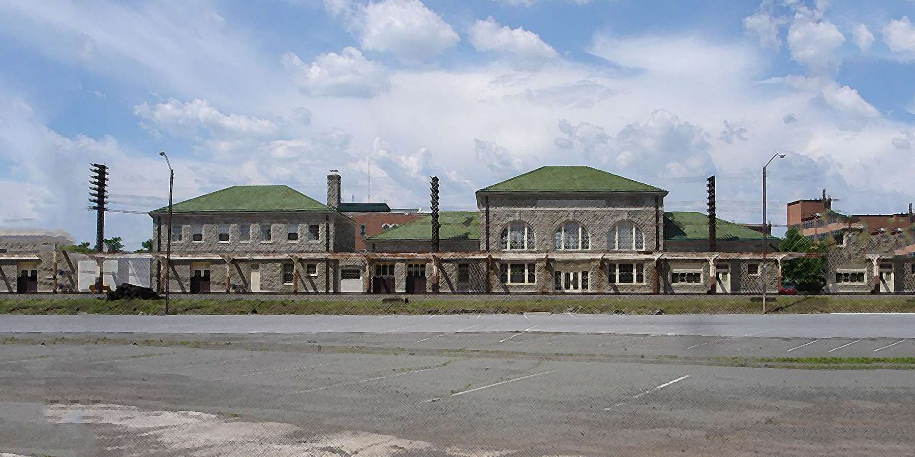 Photo of Railroad Station in Harleysville, Pennsylvania Photo of Railroad Station in Harleysville, Pennsylvania