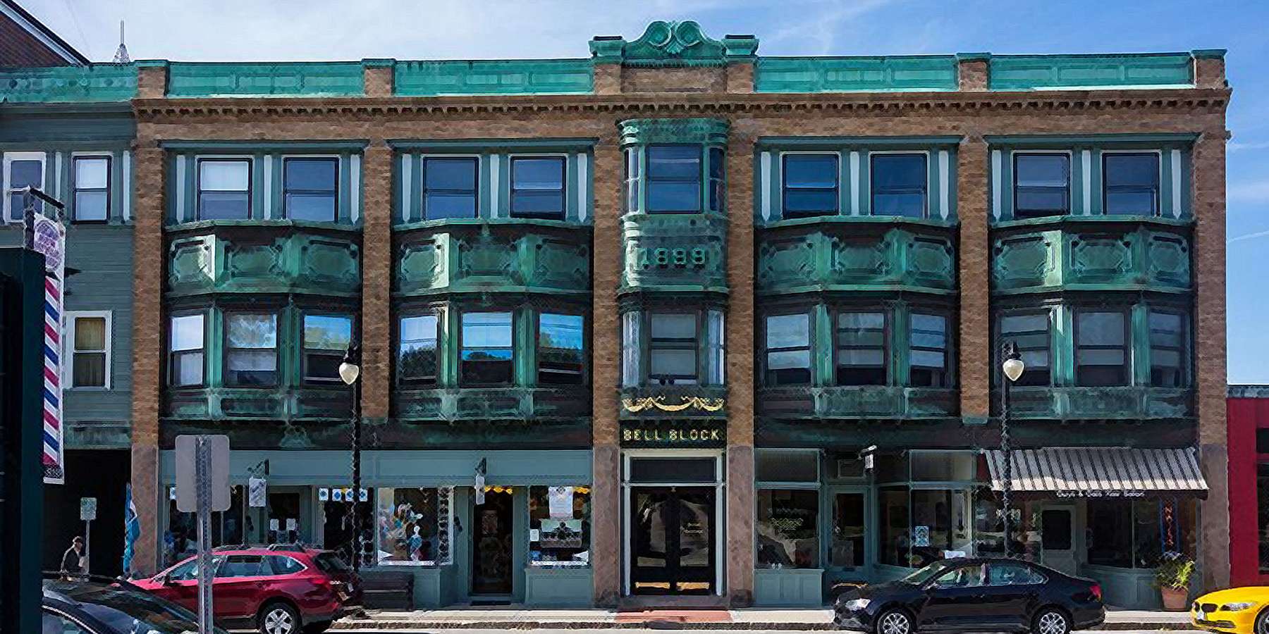 Photo of Bell Block in Wakefield, Rhode Island Photo of Bell Block in Wakefield, Rhode Island