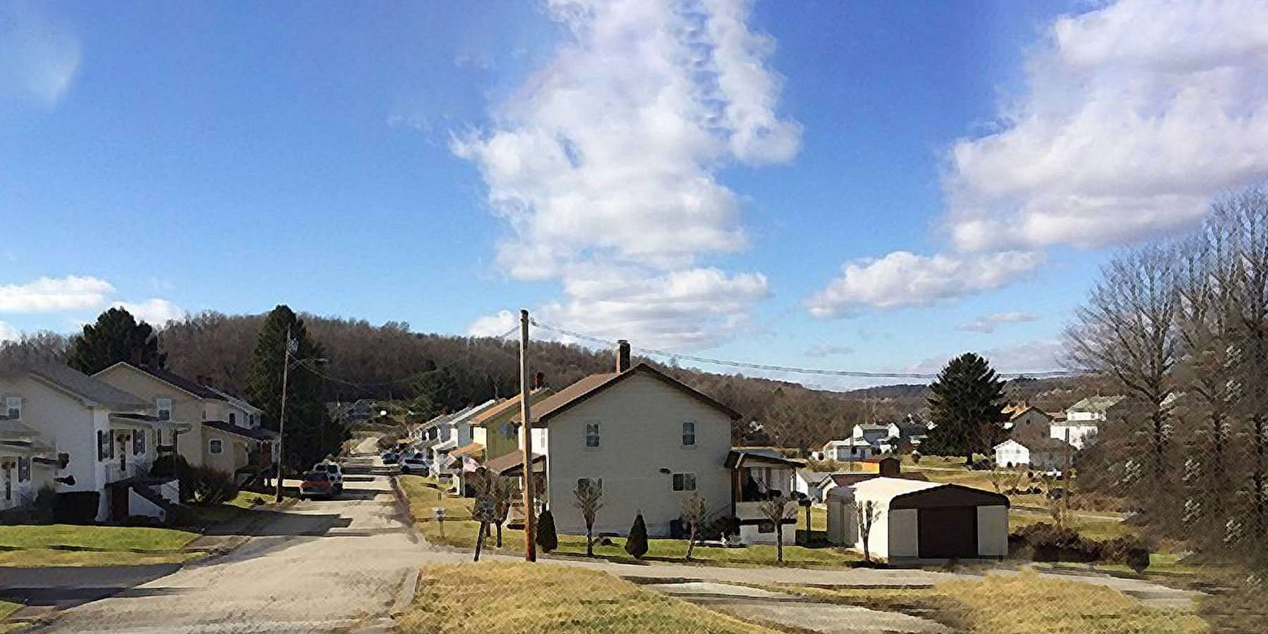 Photo of the houses in Bovard, Pennsylvania Photo of the houses in Bovard, Pennsylvania