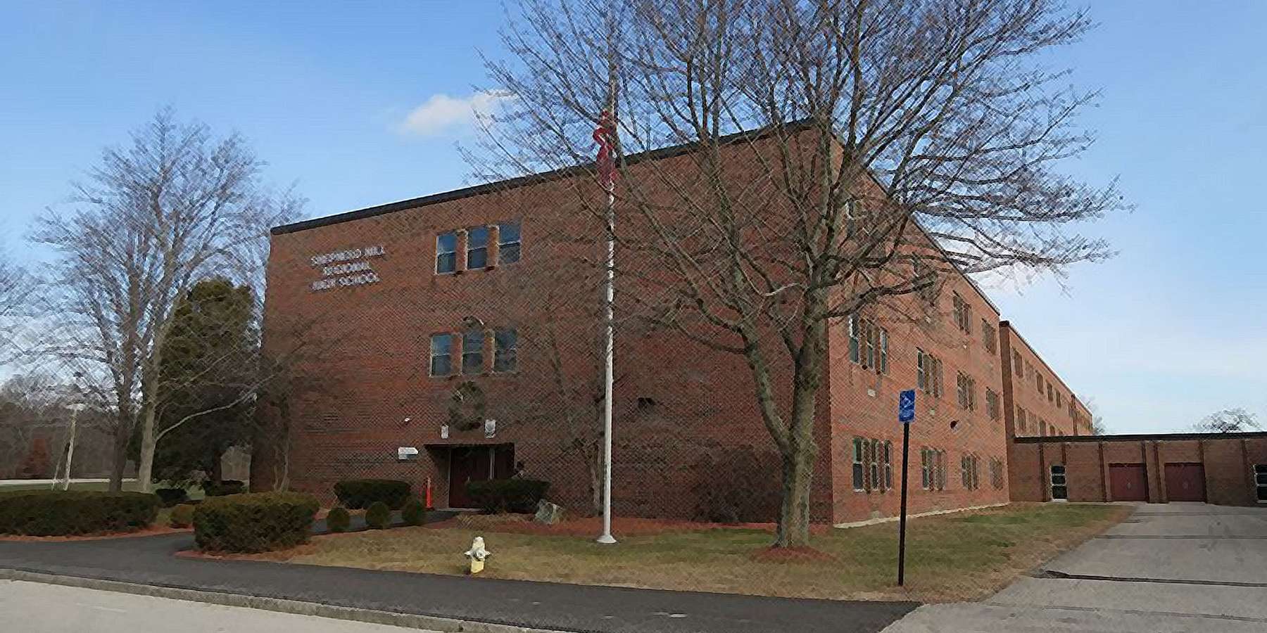 Photo of Shepherd Hill Regional High School in Dudley, Massachusetts Photo of Shepherd Hill Regional High School in Dudley, Massachusetts