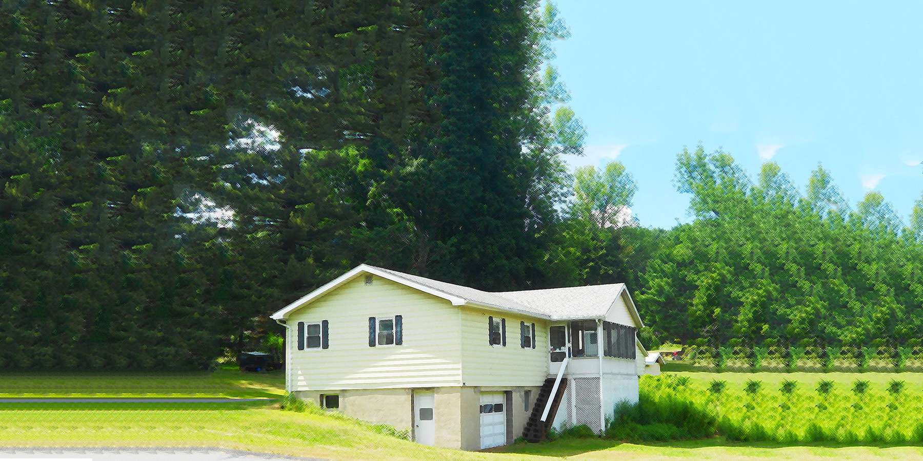 Photo of the White House near Dalton, Pennsylvania Photo of the White House near Dalton, Pennsylvania