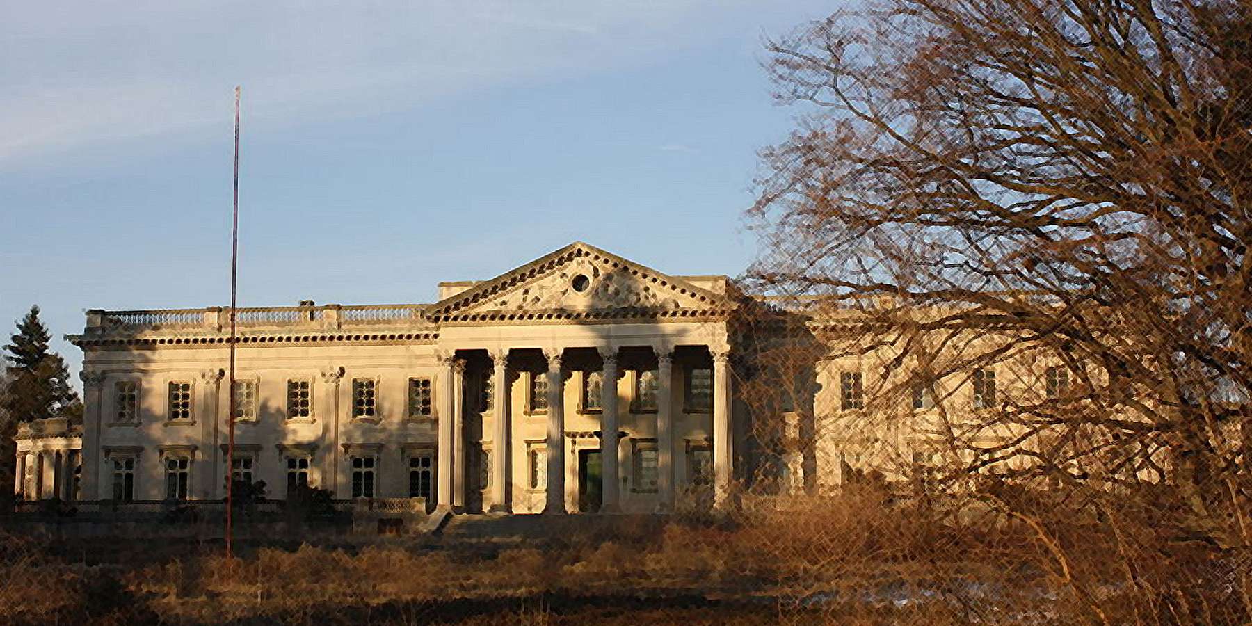 Photo of Lynnewood Hall in Elkins Park, Pennsylvania Photo of Lynnewood Hall in Elkins Park, Pennsylvania