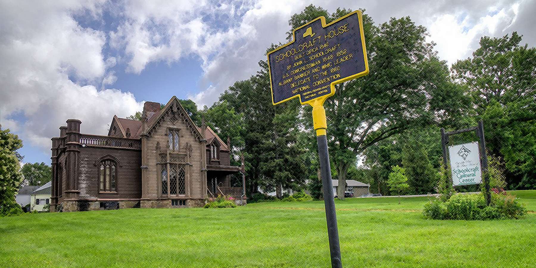 A photo of Guilderland Center, John Schoolcraft House, New York A photo of Guilderland Center, John Schoolcraft House, New York