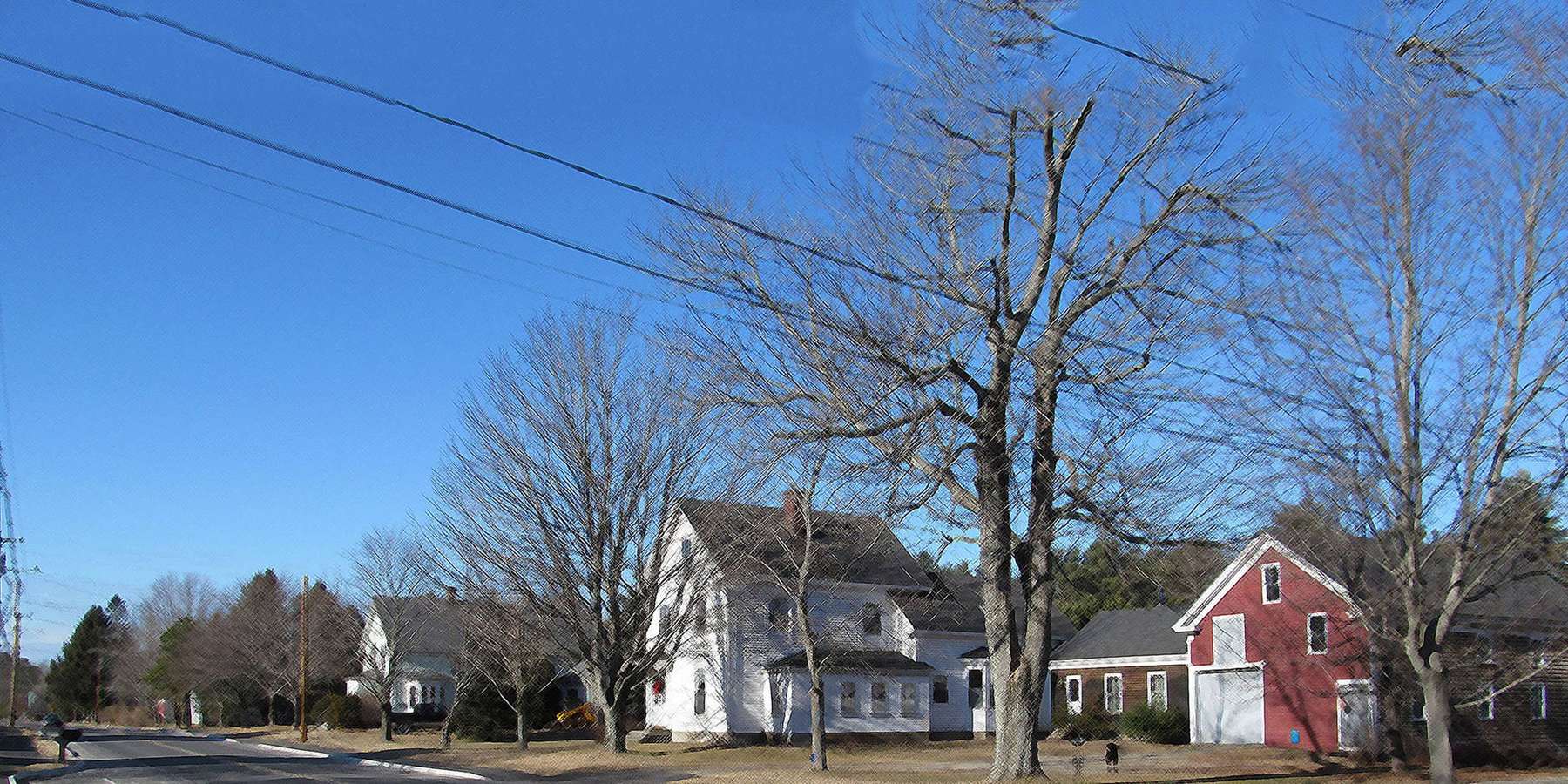 Photo on Alfred Road near Alfred, Maine Photo on Alfred Road near Alfred, Maine