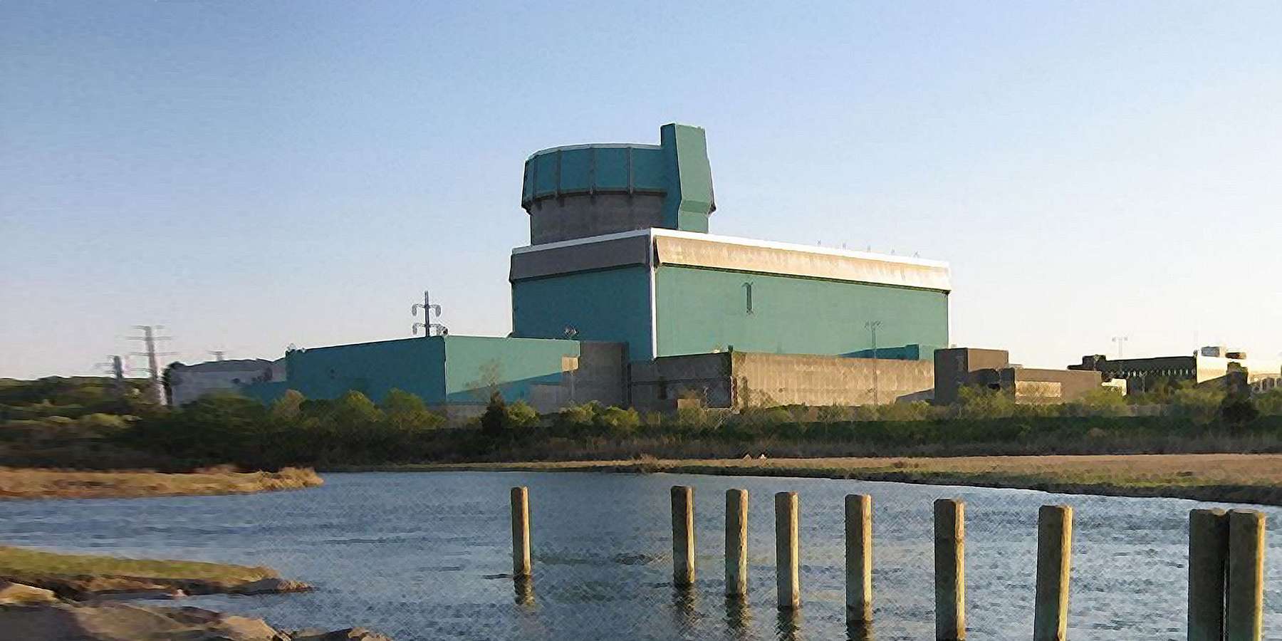 Photo of Shoreham Nuclear Power Plant in Shoreham, New York Photo of Shoreham Nuclear Power Plant in Shoreham, New York