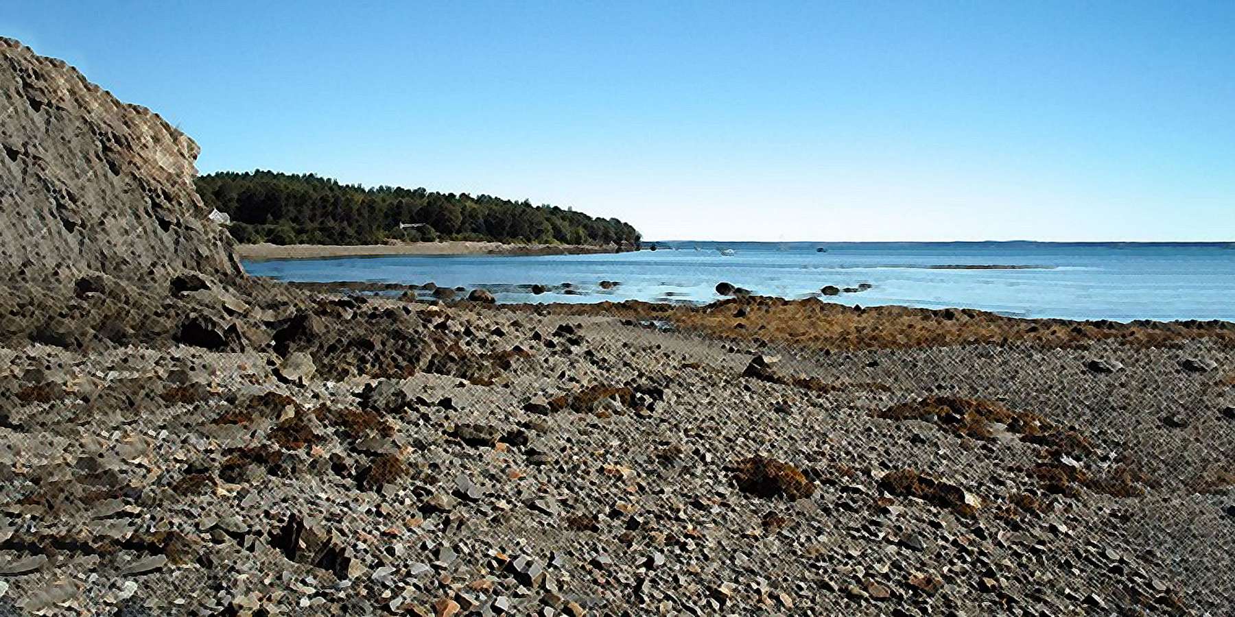 Photo of the Bay in Hulls Cove, Maine Photo of the Bay in Hulls Cove, Maine