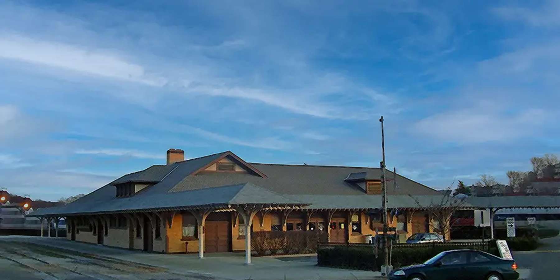 Photo of a railroad museum in Danbury, Connecticut Photo of a railroad museum in Danbury, Connecticut