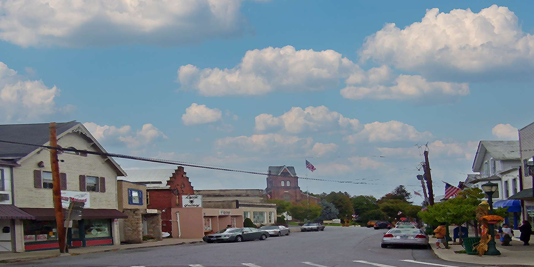 Photo of Main Street in Highland Mills, New York Photo of Main Street in Highland Mills, New York