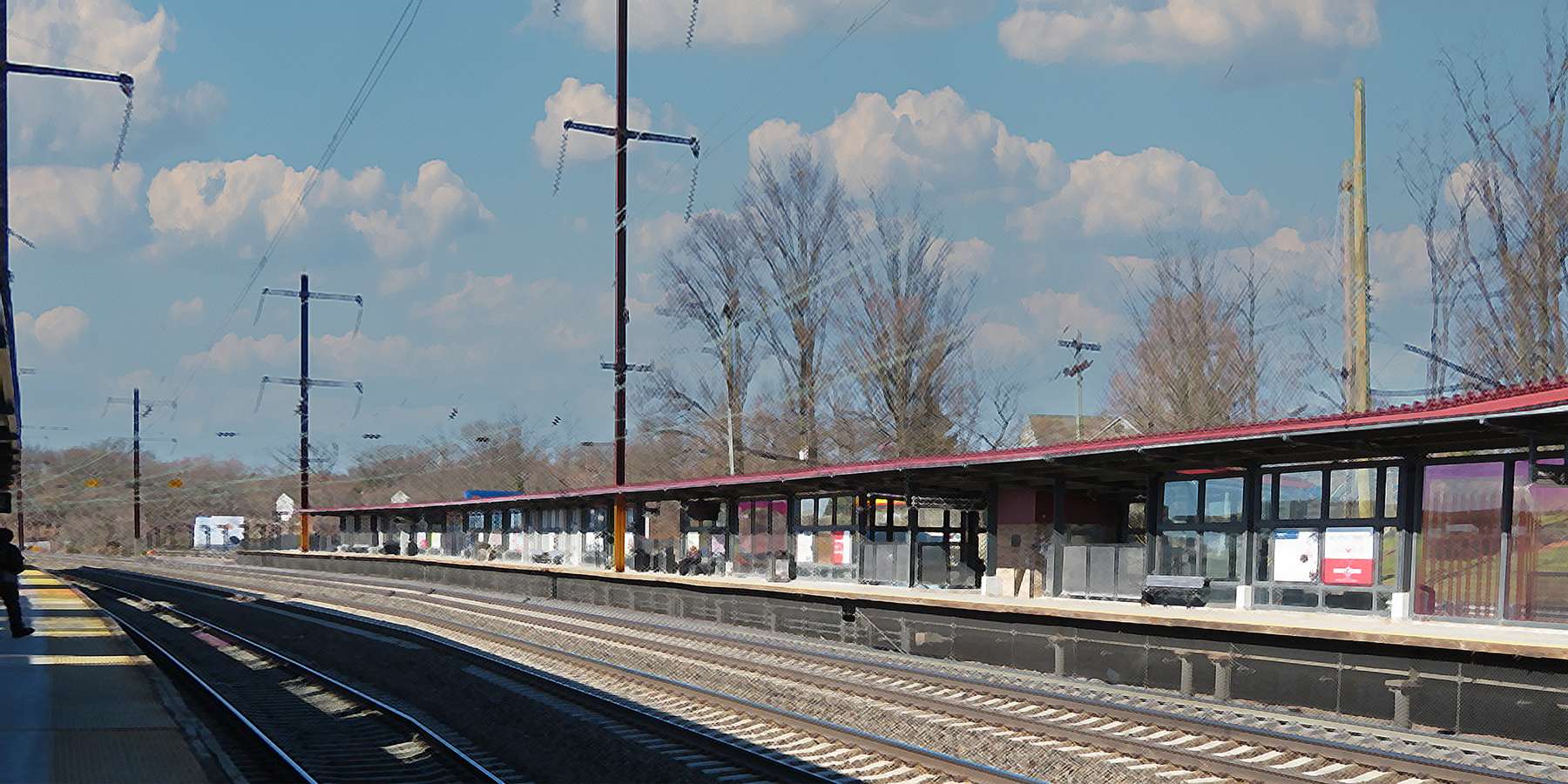 Photo of Metropark Station in Iselin, New Jersey Photo of Metropark Station in Iselin, New Jersey