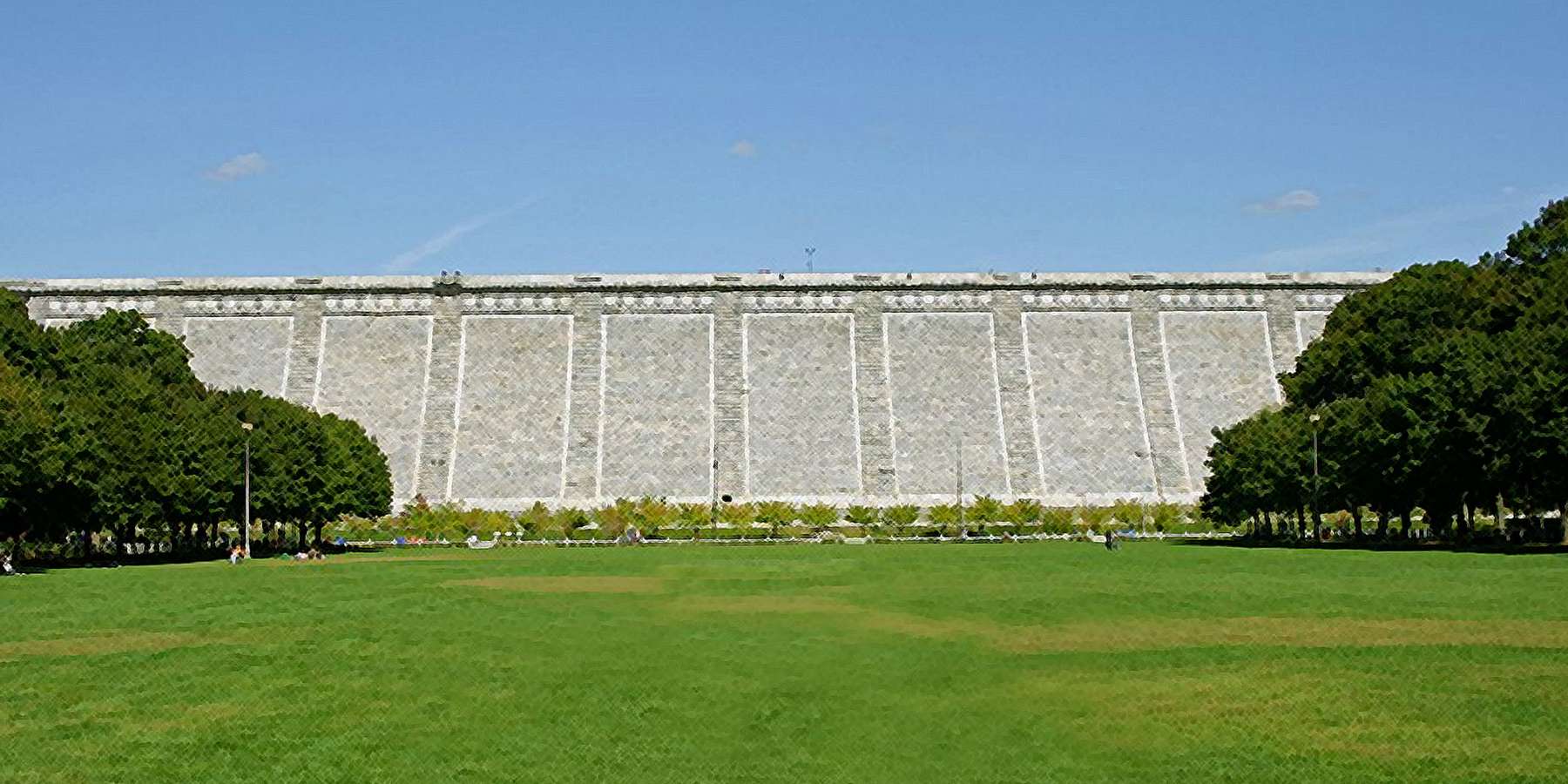 Photo of Kensico Dam in Valhalla, New York Photo of Kensico Dam in Valhalla, New York